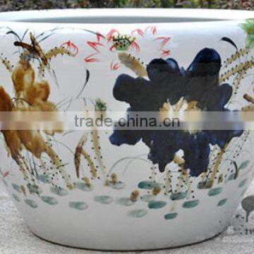 Chinese porcelain hand painted pot LW804