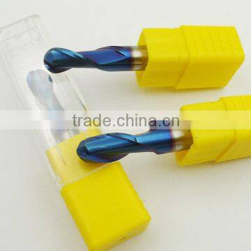 Tungsten Carbide Germany Long Neck Rib Type Ball Nose End Mill Cutting Tools/CNC Lathe Milling Cutter
