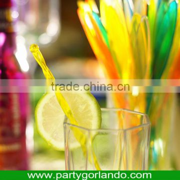 plastic PS bar decorations made in china stirrer for drinks