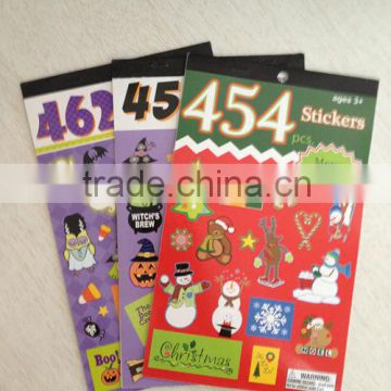 Christmas sticker book