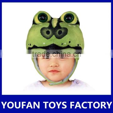 plush animal head hat frog shape hats