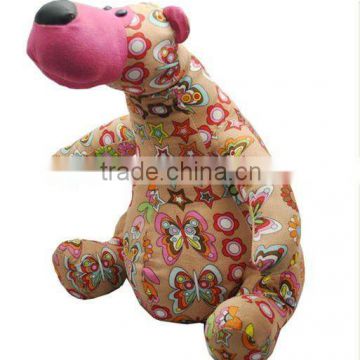 Funny soft toy with teddy bear