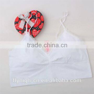 Logo Custom Made Fitted Yoga Bra Sports Bra Wholesale photo-3
