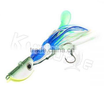 Kmucutie CHLP27 lead jig head with soft octopus fishing lure saltwater bait                        
                                                                                Supplier's Choice