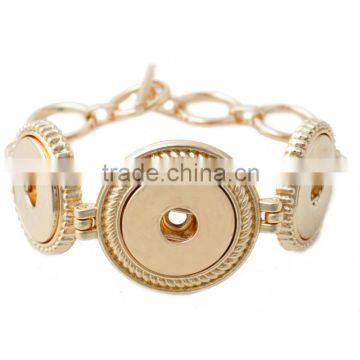 2016 Newest Design 18mm Ginger Snap Button Bracelet Pulseras Vintage Snap Bracelets photo-2