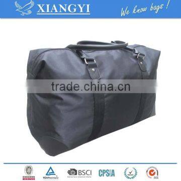 Hot selling travel bag weekend duffel bag with PU handle