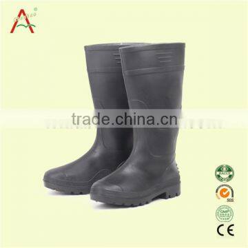 PVC Janitorial safety boots for breathable with cheap