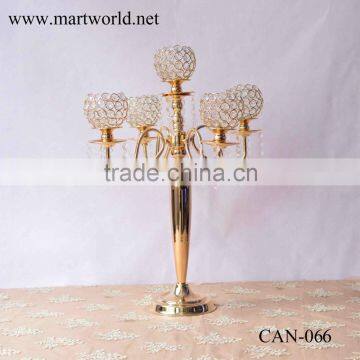 Crystal candelabra centerpieces candelabra for wedding decorations centerpiece decorations wedding decoration (CAN-066)                        
                                                                                Supplier's Choice