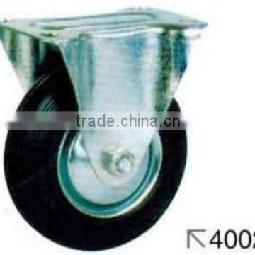 china rubber furniture caster wheel with brake