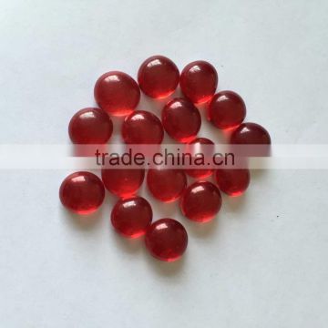 China alibaba wholesale decorative red glass pebbles