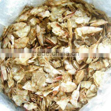 dried shrimp shell, crab shell