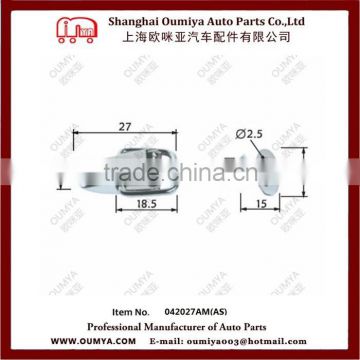 stainless steel spring toggle latch with long hook 042027AM(AS)