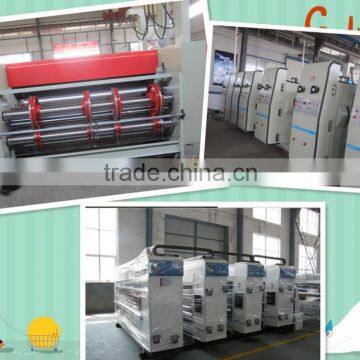 High Speed Semi-automatic Flexo Ink Printer Slotter Die-cutter Machine for Carton