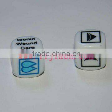 imprinted custom Dice