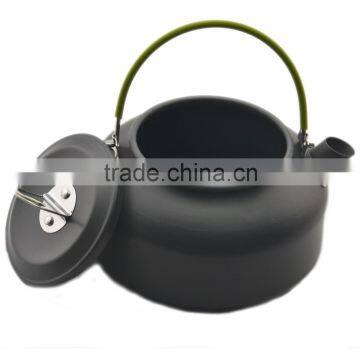 0.8L or 1.2L Camping Tea pot Aluminum Hiking Camping Survival Coffee Water Teapot Kettle Pot for Backpacking Travel