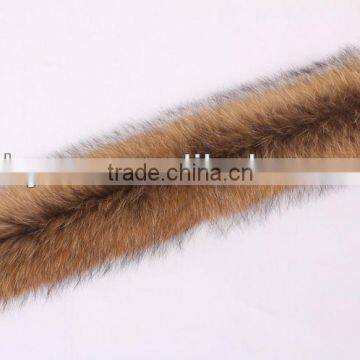 natural raccoon fur trim, trimming