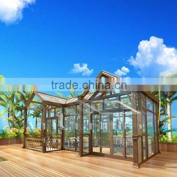 Pop up Elegant Design Aluminum Alloy Glass House Sunroom photo-5