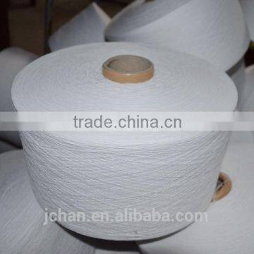 factory supply cotton yarn raw white yarn