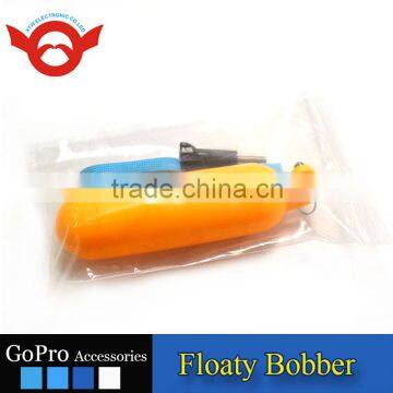 Floaty bobber with strap and screw for Gopro Hero 3+/3/2/1, Yellow & Orange