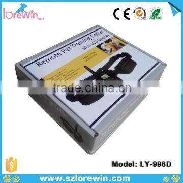 300 meters Dog control collar for 2Dogs with LCD Display