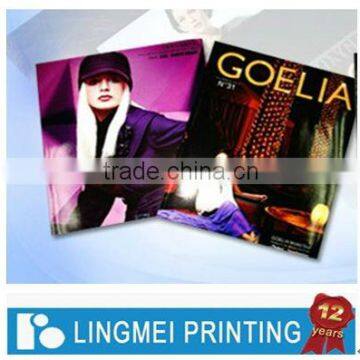 Glossy Exhibition Magazine Printing With Softcover