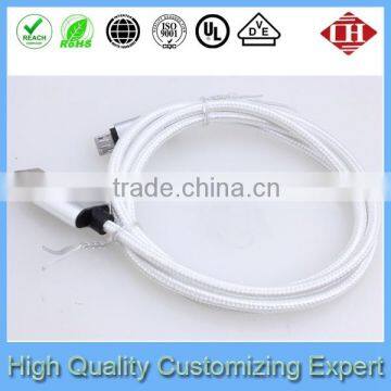 Nylon Braided Micro-USB USB Type Universal Multi Usb Charger photo-5