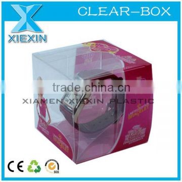 2015 Hot Sale Custom Transparent Gift Wrap Box For Watch