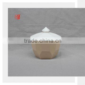 Small Color Clay Porcelain Tea Coffee Sugar Pot