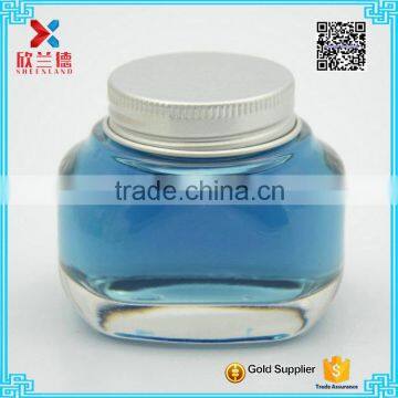 Wholesale 50ml Clear Ink Glass Bottle With Screw Cap photo-6