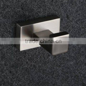 wall mounted lead free stainless steel robe hook