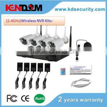 wireless NVR kits2.4GHz 1MP & 1.3MP & 2MP wifi camera wifi IP camera kits