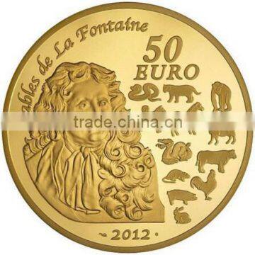 souvenir gift custom euro coins shipping from China