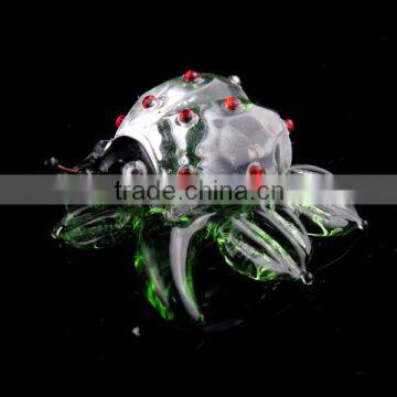 cute crystal glass ladybird for souvenir