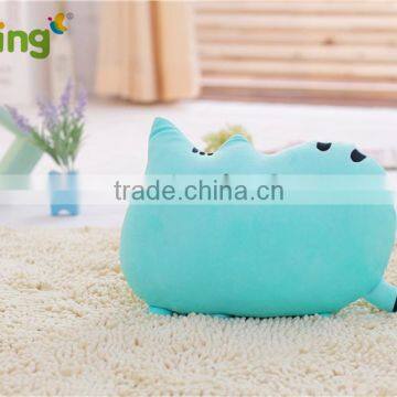 Cute animal cushion pillow plush cat pillow custom