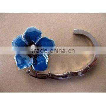 popular flower shape purse handbag hangers