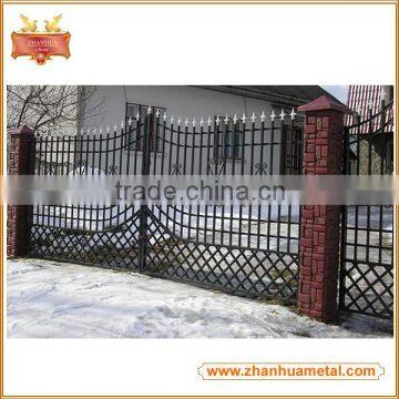 Decorative Wrought Iron Metal Gate Designs photo-3