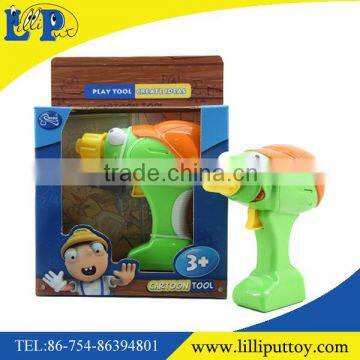 Electronic tool toy cute green cartoon tool toy