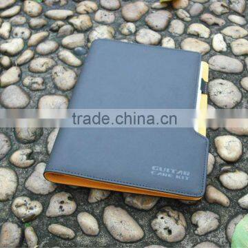 Portfolio Organizer File Folder, Leather Cover Agenda Folder