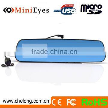 Factory sale Android 4.0.3 rear view GPS navigation Bluetooth Wifi car rearview mirror