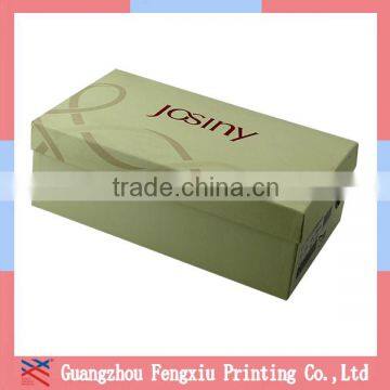 Custom large logo printed cardboard sport shoe packaging box                        
                                                Quality Choice