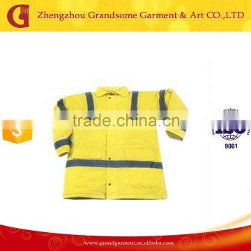 Yellow Factory Used Reflective Safety Work Clothes