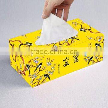 manufacture soft and premium boxed facial tissue