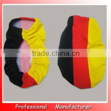 Stretch fabric Germany car mirror wing cover,26*28cm custom design flag