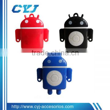 China manufacturer Android robot mini mp3 player