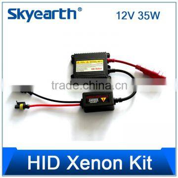 Car AC Slim H1 H7 9005 9006 Focus 6000K 12V 35W HID Ballast Xenon Light Kit photo-3