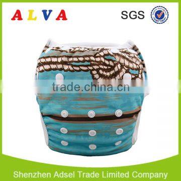 Alva Hot Sale New Print Waterproof and Washable Baby Swim Diaper Swimming Wear