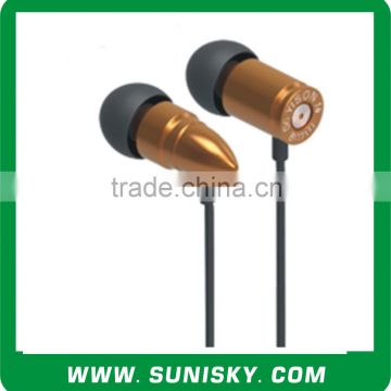 EX780 bullet shape earphone with cable