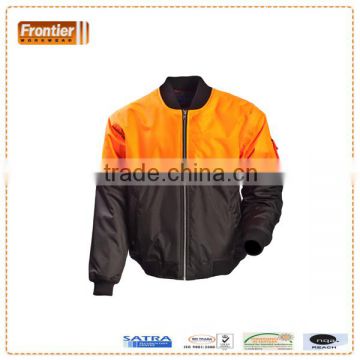 Hi vis safety work flying jacket , comply with AS/NZS 460.1:2011 Class Day