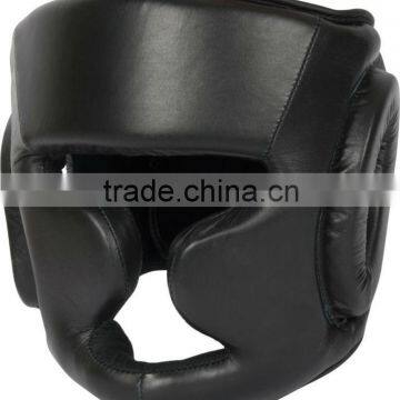 Leather Traditional Boxing Head Guard JEI-3528 N