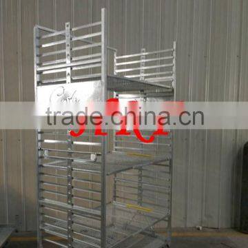 Nursery Flower Cart / Danish Trollley/Flower Trolley TC051 Display Flower Trolley.Display Cart.Plants Trolley. Mesh Cart .Steel photo-4